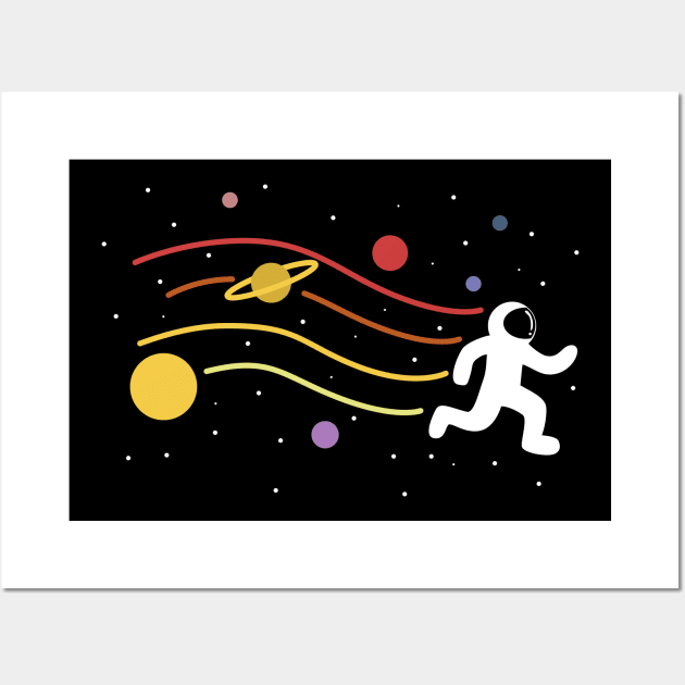 Space Explorer Wall Art by Sachpica